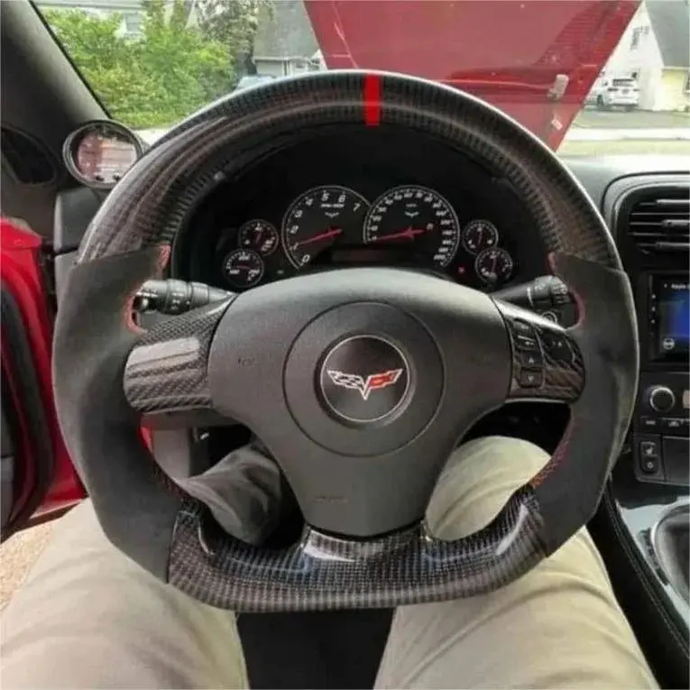 Ttd Craft Chevrolet 2006-2011 Hhr /2005-2010 Cobalt Carbon Fiber Steering Wheel 1