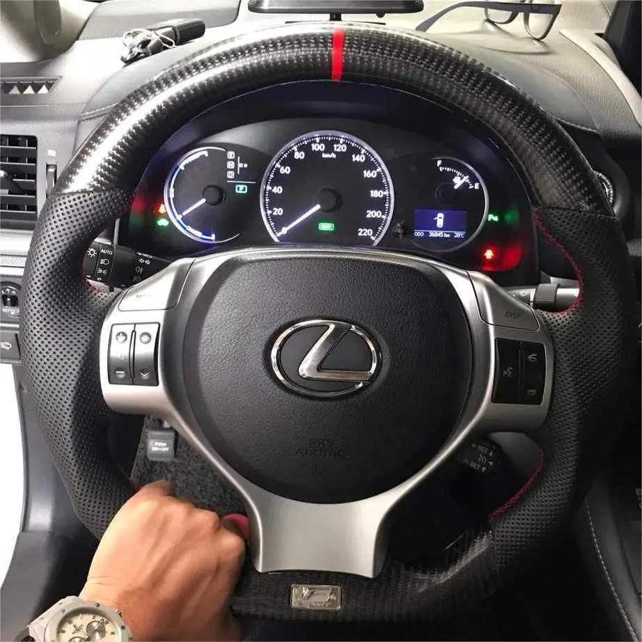 Ttd Craft Lexus 2011-2013 Ct200 Sport Carbon Fiber Steering Wheel 1