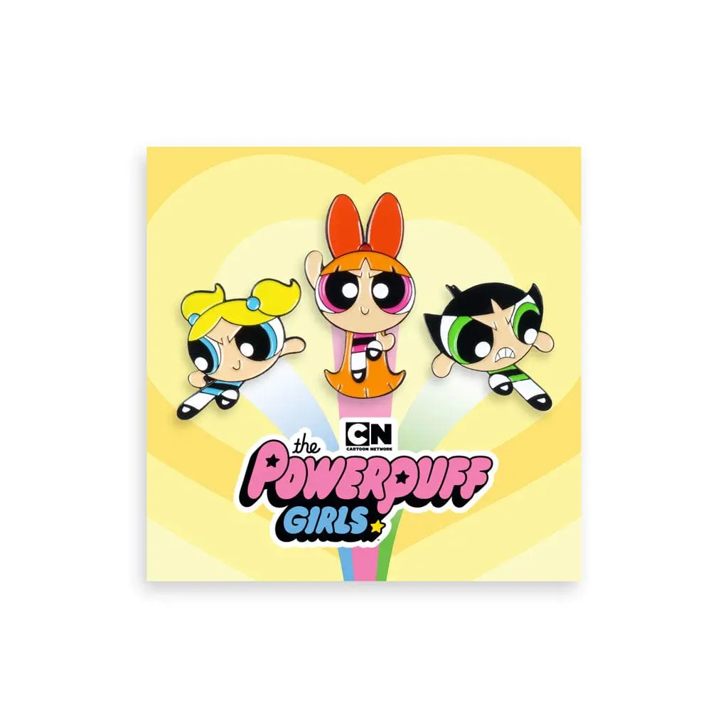 The Powerpuff Girls Enamel 3-Pin Set 1