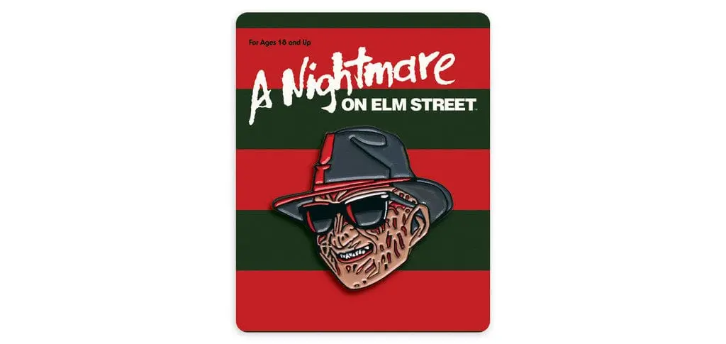 Freddy Krueger "Slay-Ban" Enamel Pin 1