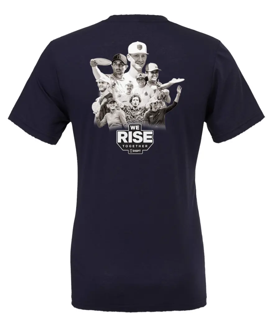 We Rise Together T-Shirt - Navy 1