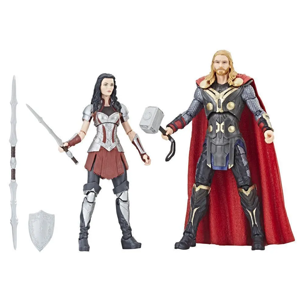 Marvel Studios: The First Ten Years Thor: The Dark World Thor And Sif Figures 2