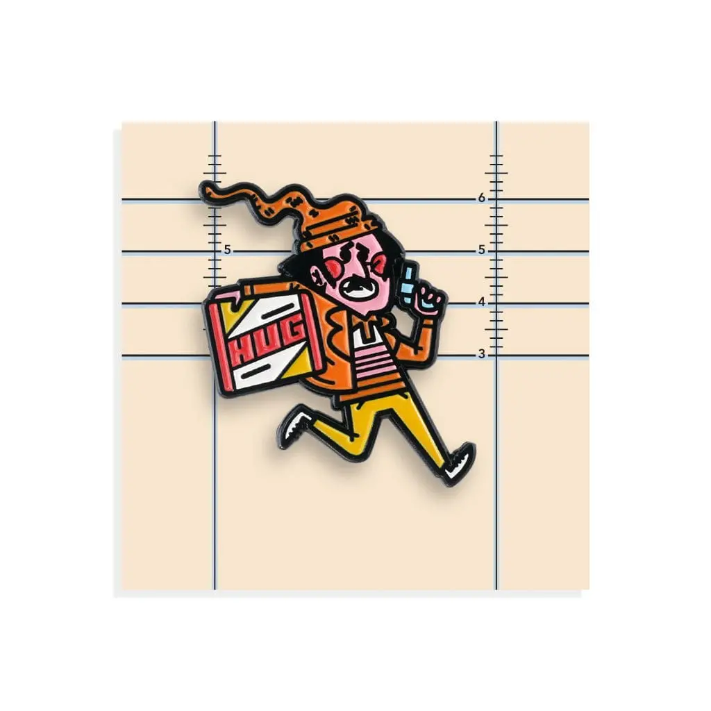 H.I. Mcdunnough Enamel Pin 1