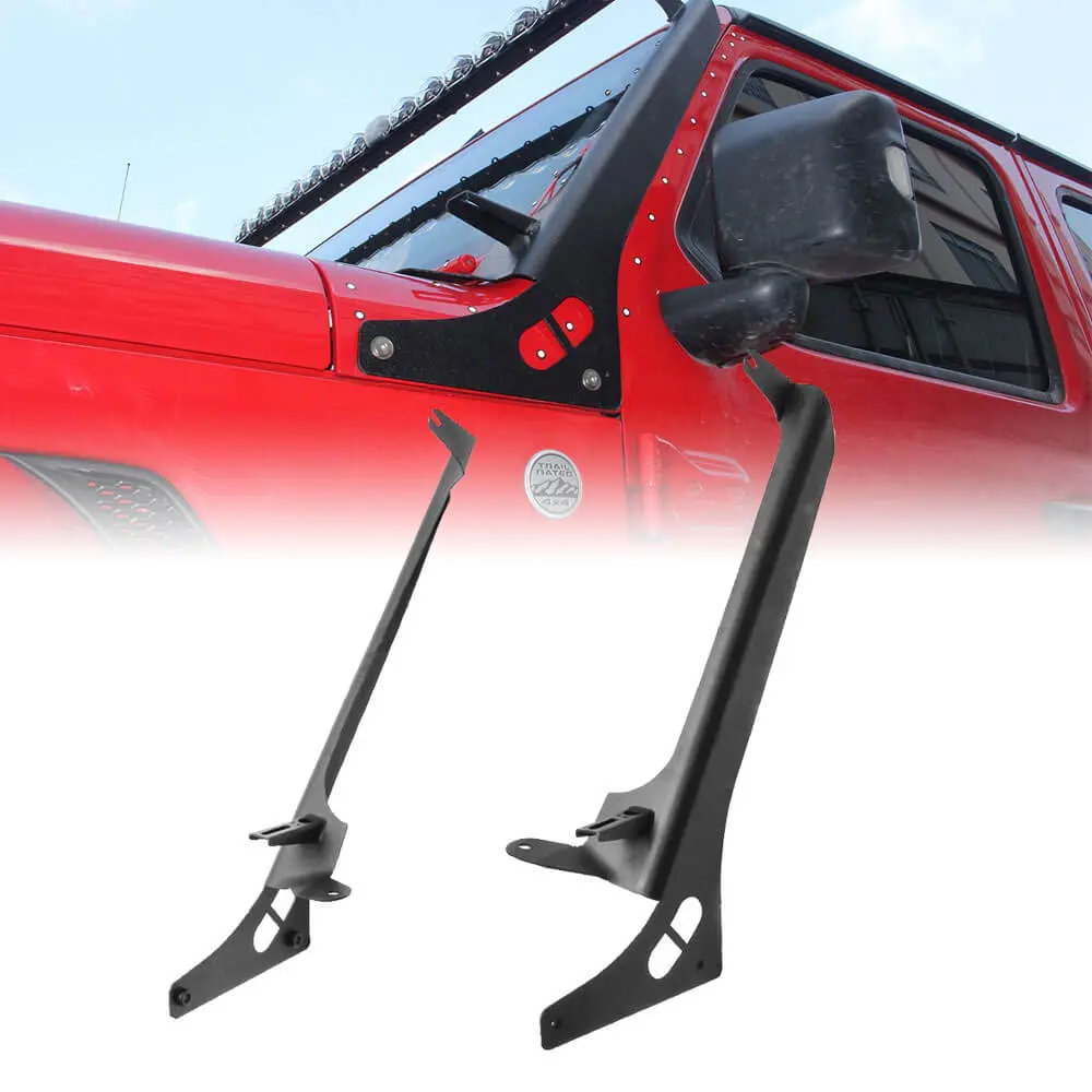 2018-2023 Jeep Wrangler Jl 52Inch Light Bar Roof Mounting Brackets 1