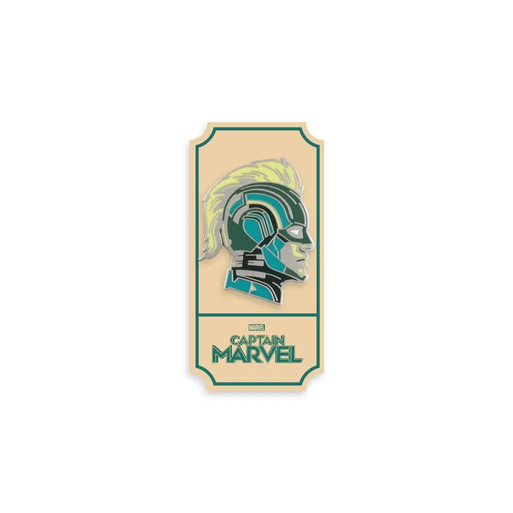 Captain Marvel (Kree Suit) Enamel Pin 1