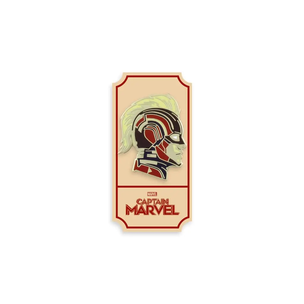 Captain Marvel Enamel Pin 1