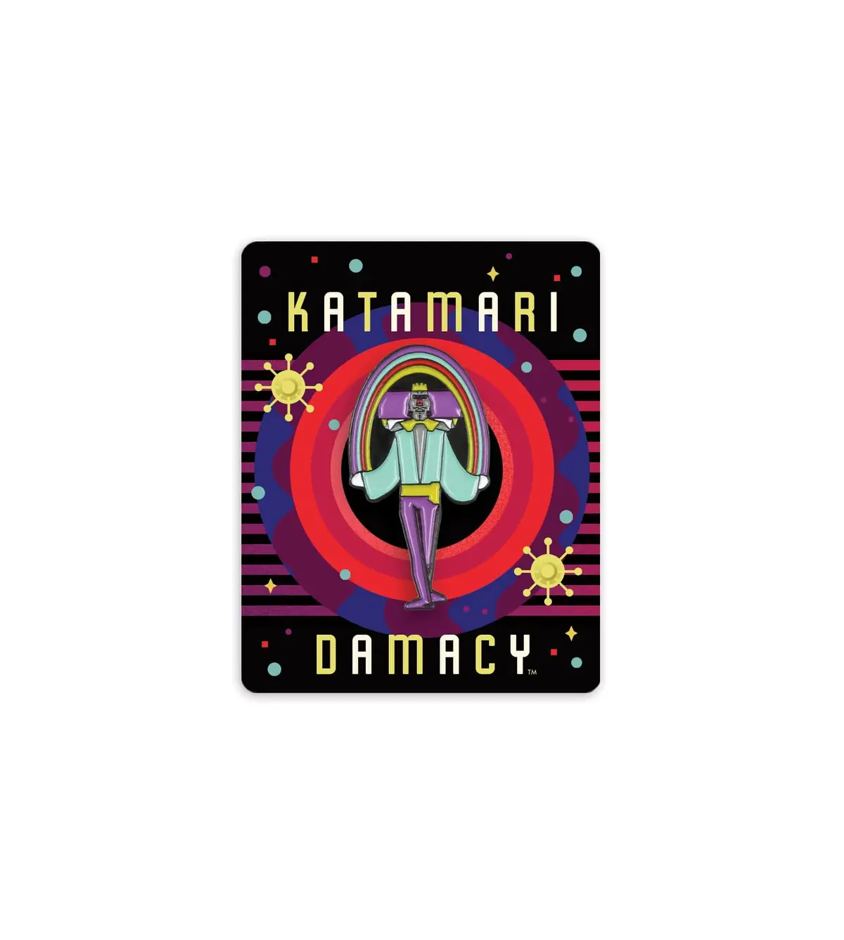 Katamari Damacy: The King Enamel Pin 1