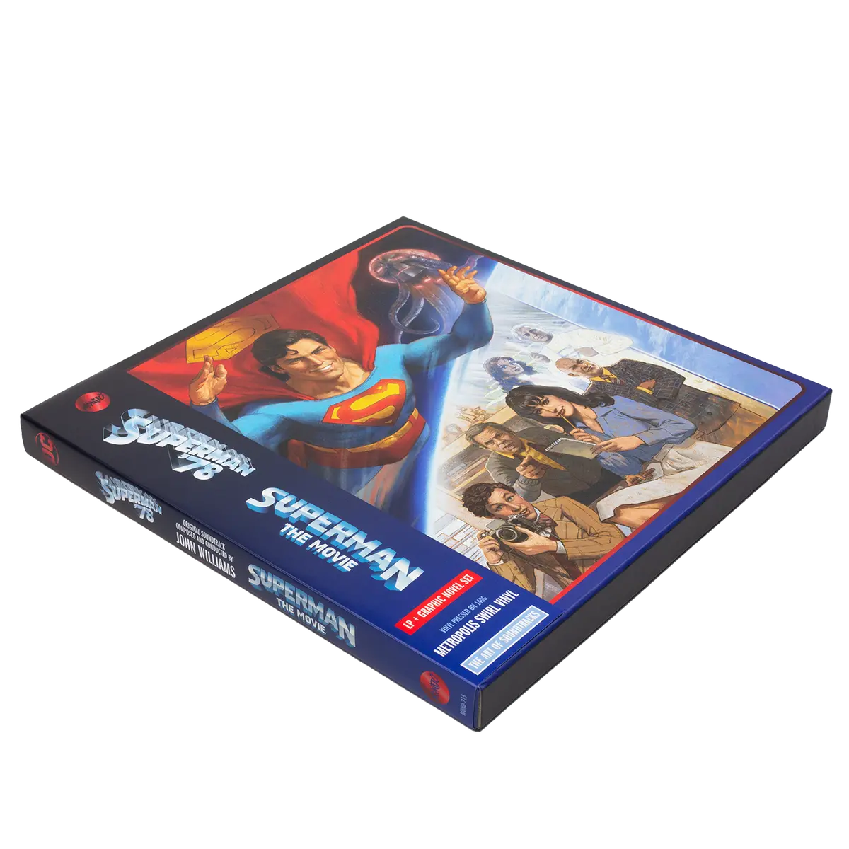 Superman: The Movie 2Xlp & Graphic Novel Box Set 1