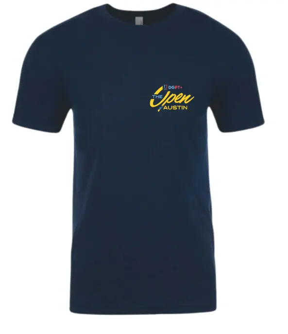 2025 Open At Austin - 100% Cotton T-Shirt - Navy 1