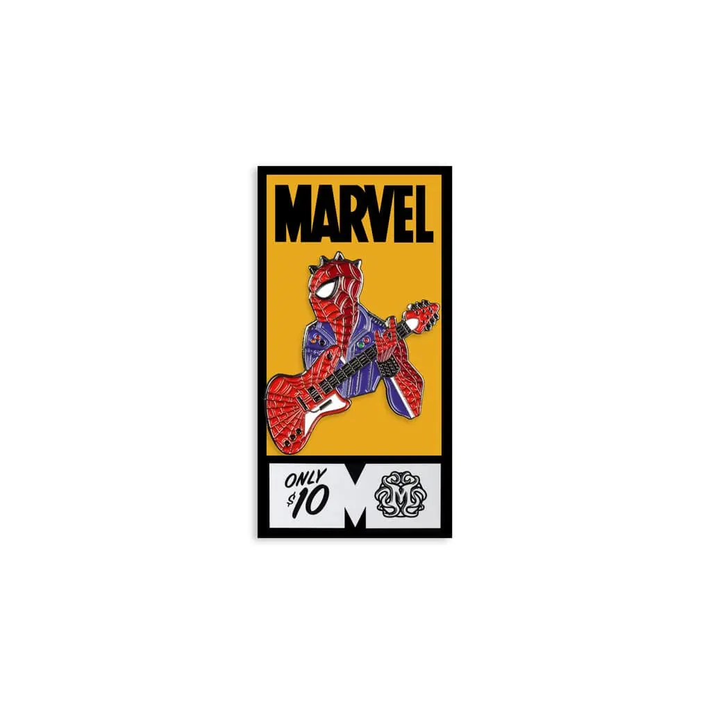 Spider-Man – Bust'd Spider-Punk Enamel Pin 1