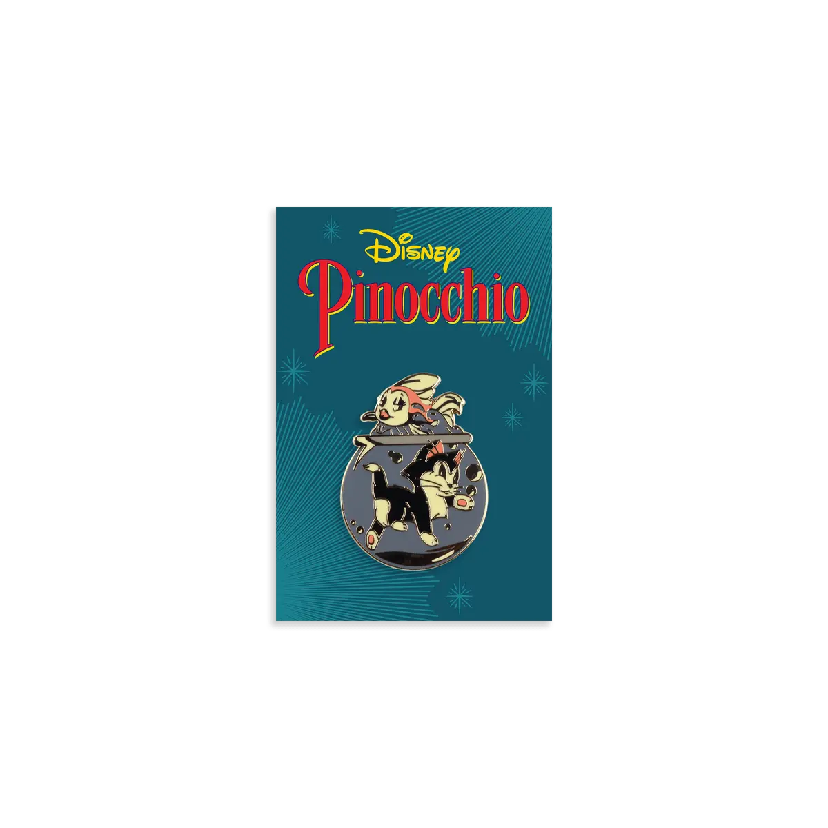 Pinocchio – Cleo & Figaro Enamel Pin 1