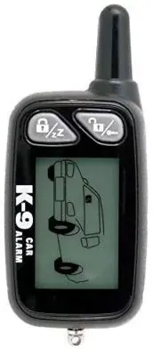 Omega K9 652-07 2-Way Replacement Remote For K9 Security Systems 1