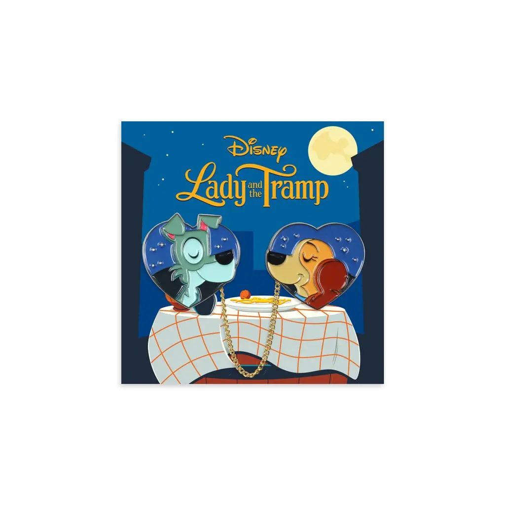 Lady And The Tramp Enamel Pin Set 1