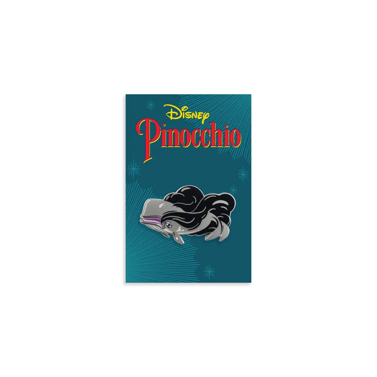 Pinocchio – Monstro Enamel Pin 1