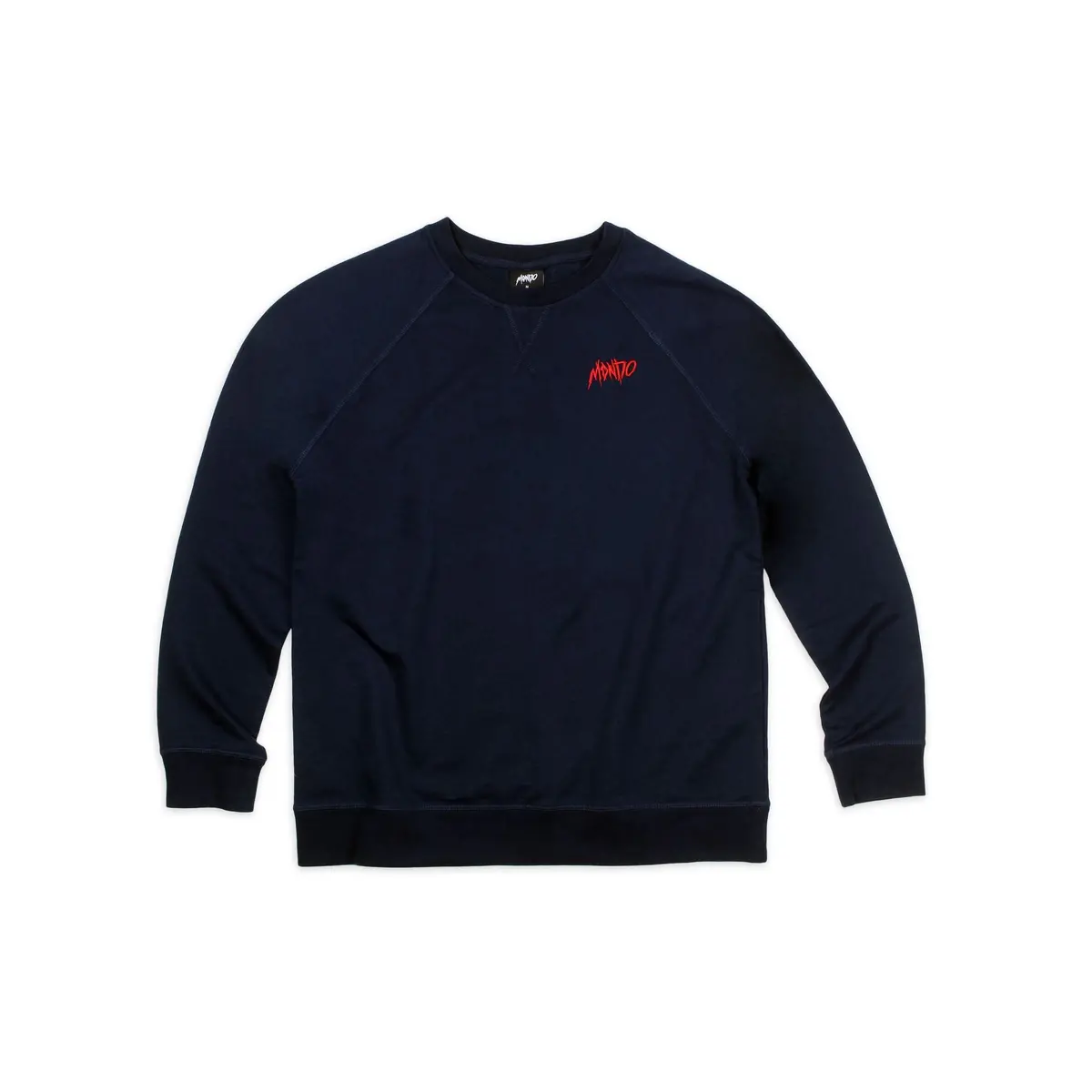 Mondo Thrasher Embroidered Crew Neck Sweatshirt 1