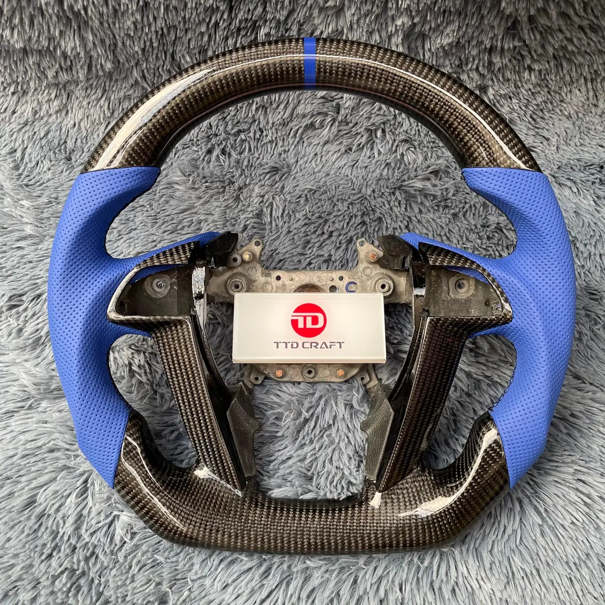 Honda 2008-2012 Accord / 2009-2015 Pilot Carbon Fiber Steering Wheel |Ttd Craft 2