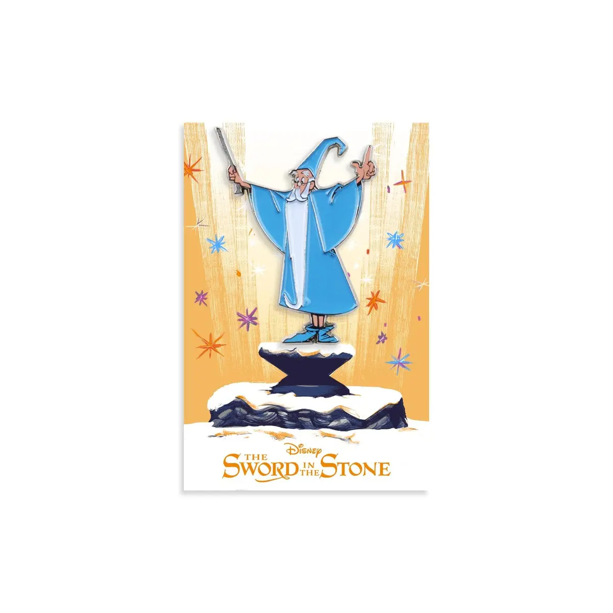 The Sword In The Stone – Merlin Enamel Pin 1