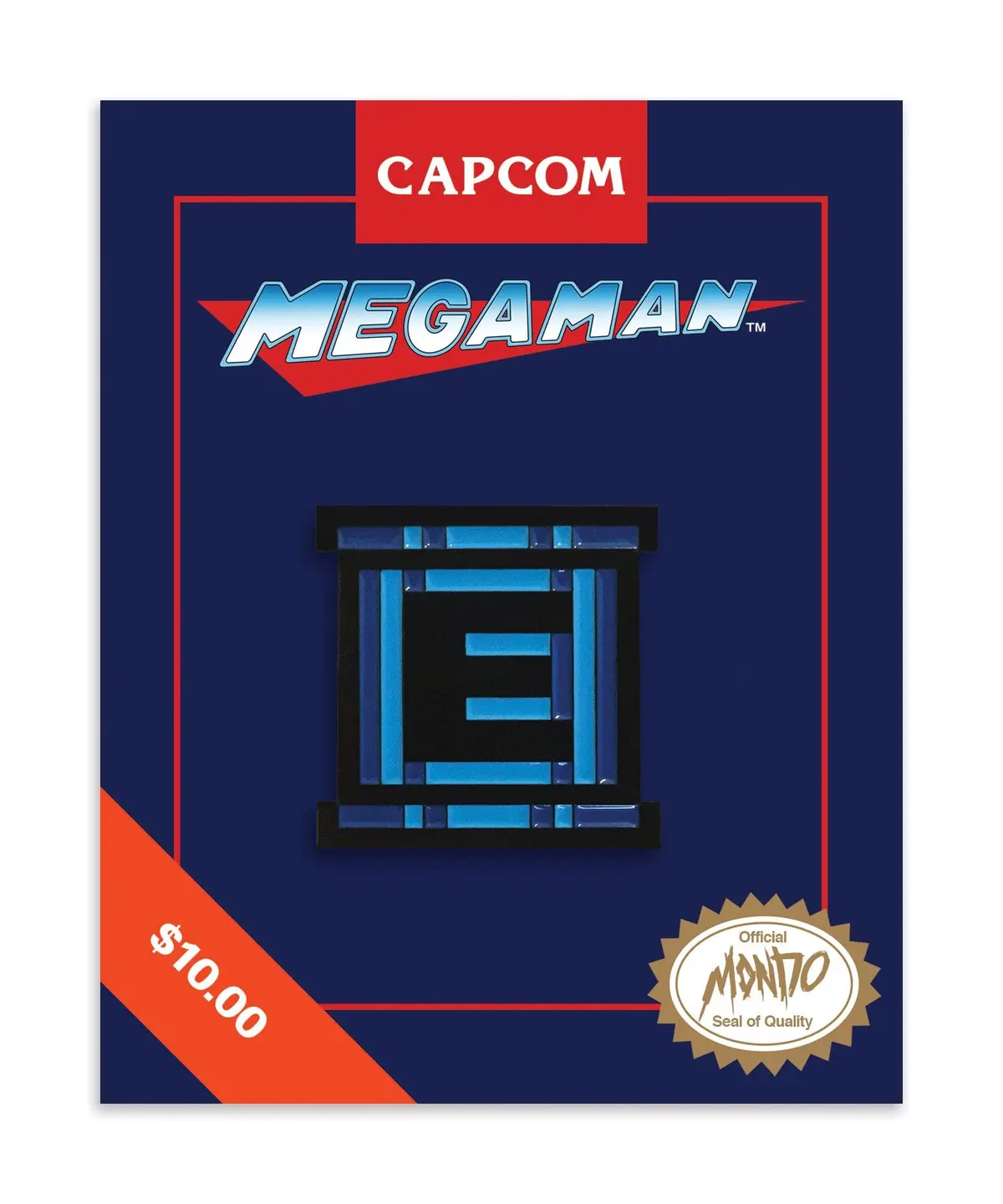 Mega Man E-Tank Enamel Pin 1