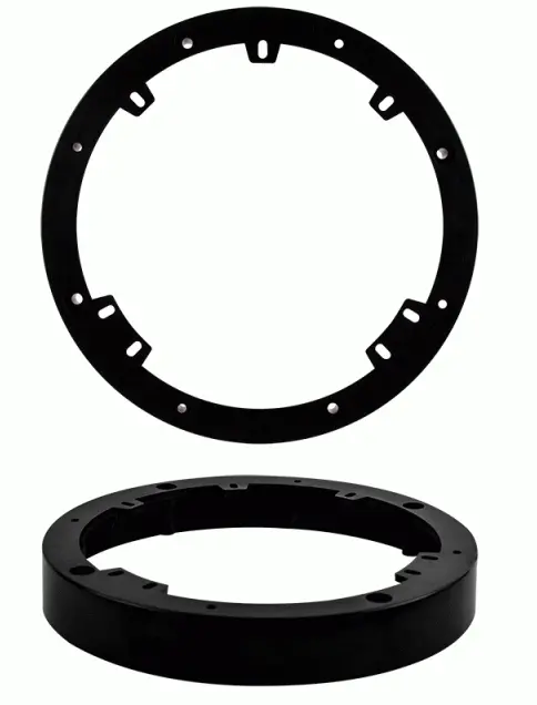 Metra 82-4301 Universal 1" Plastic Spacer Rings For Most 6"-6.75" Speakers 1