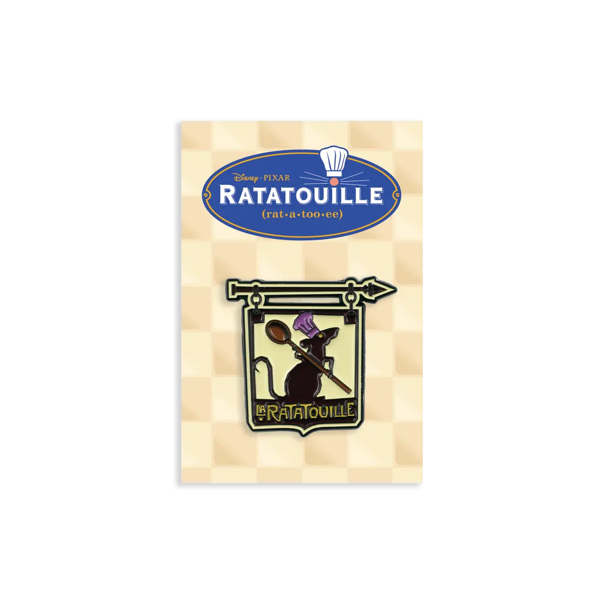 La Ratatouille Enamel Pin 1