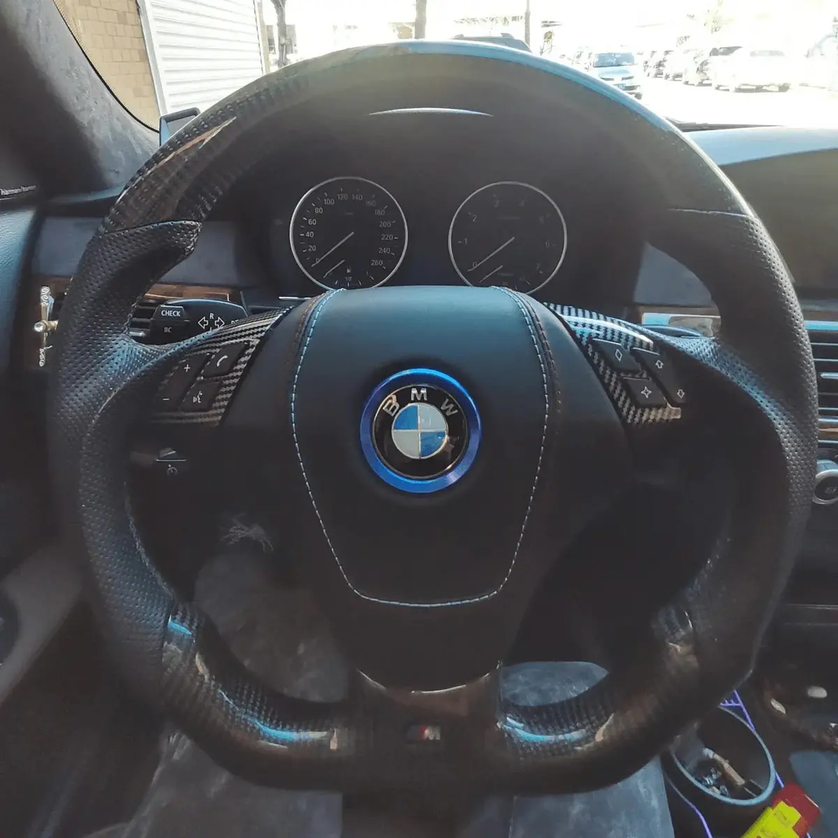 Ttd Craft Bmw 5 Series E60 E61 Carbon Fiber Steering Wheel 1