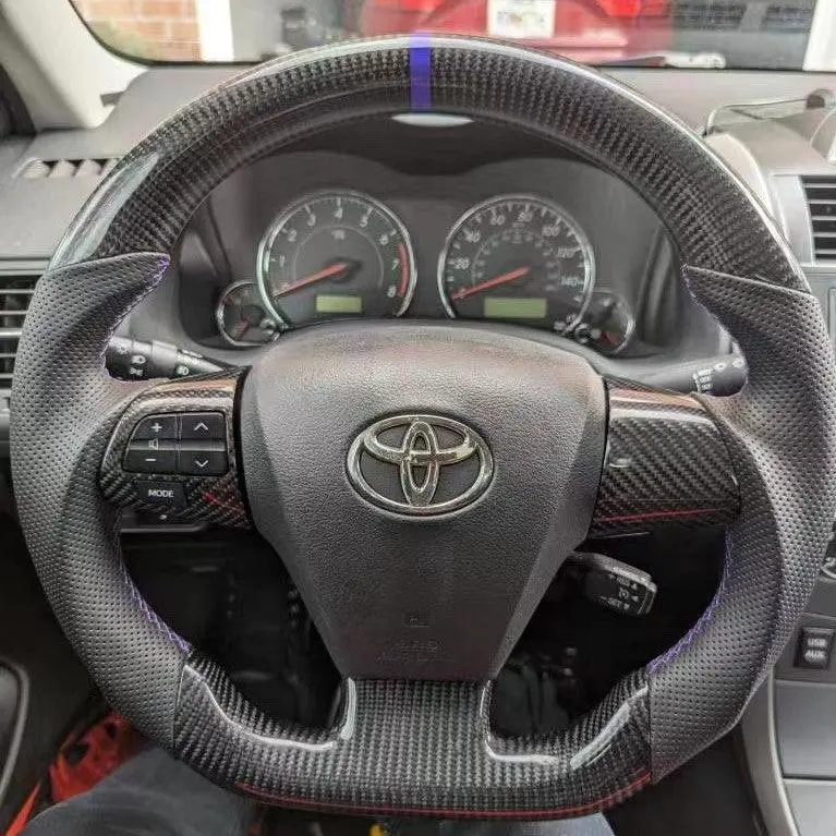 Ttd Craft Toyota 2009-2013 Corolla S Carbon Fiber  Steering Wheel 1