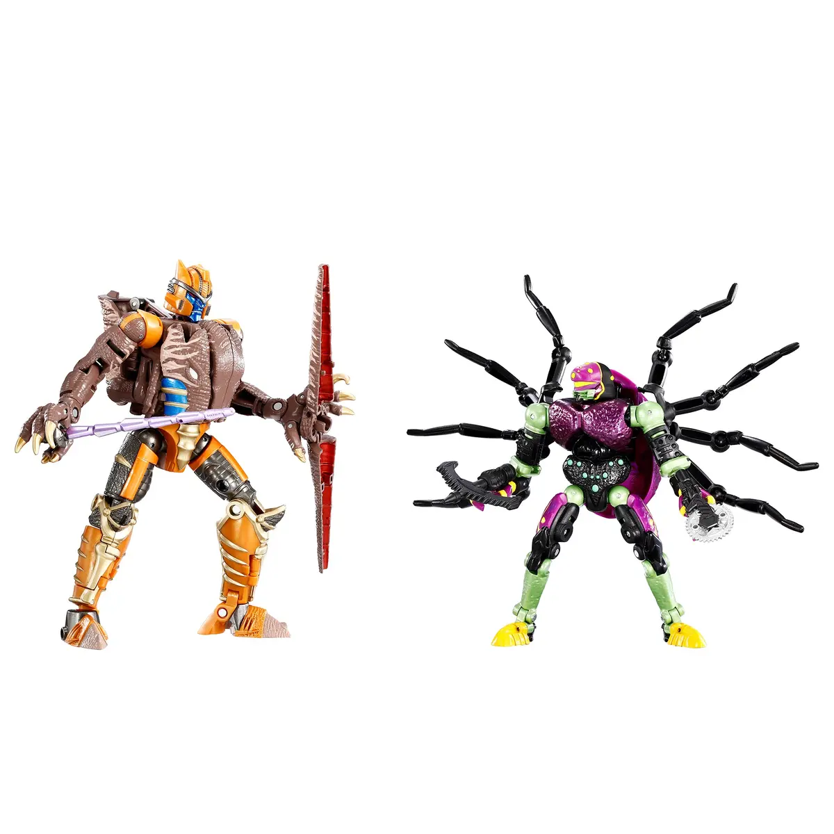 Transformers Bwvs-06 Dinobot Vs. Predacon Tarantulas 2-Pack 1