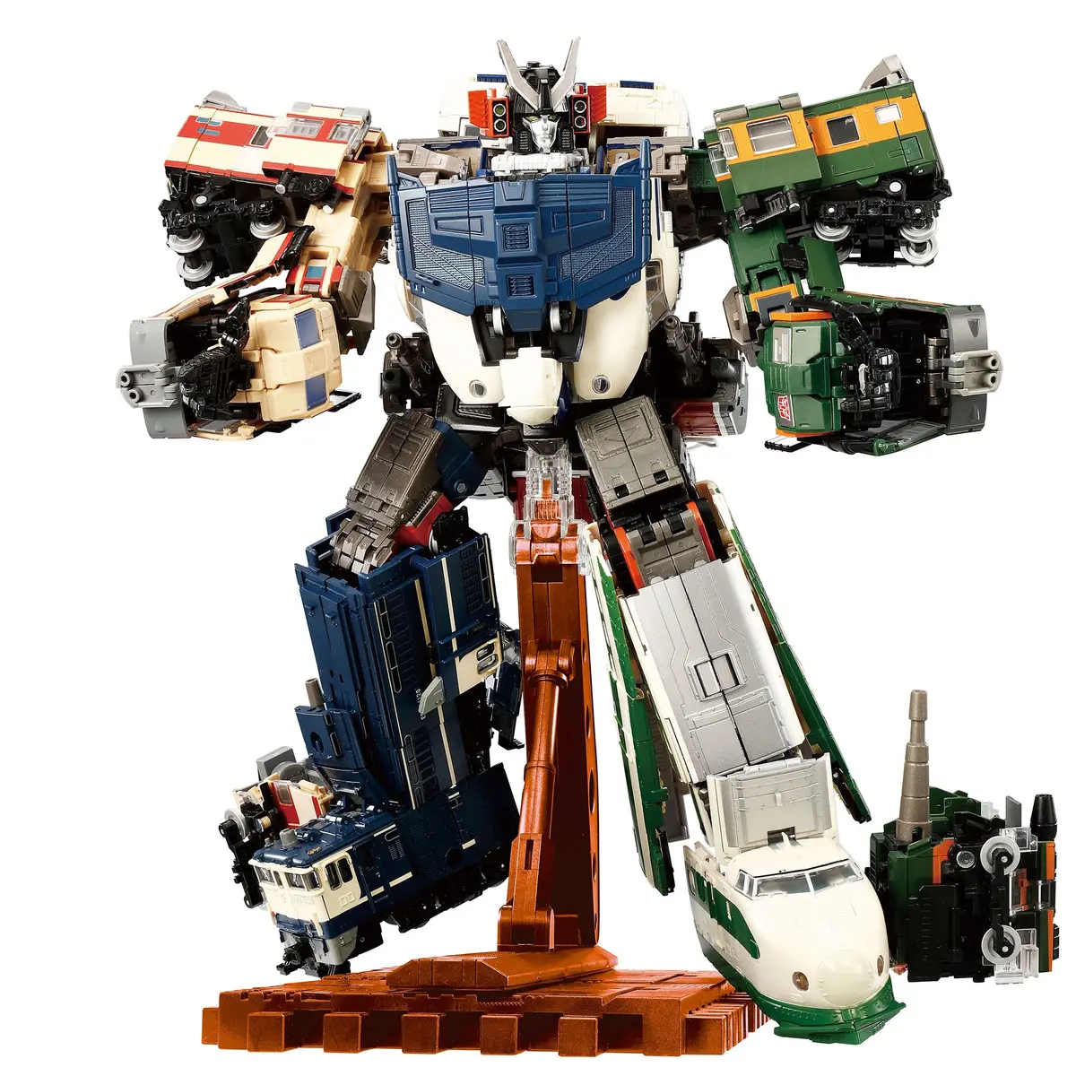 Transformers Masterpiece Mpg-06S Trainbot Kaen 1