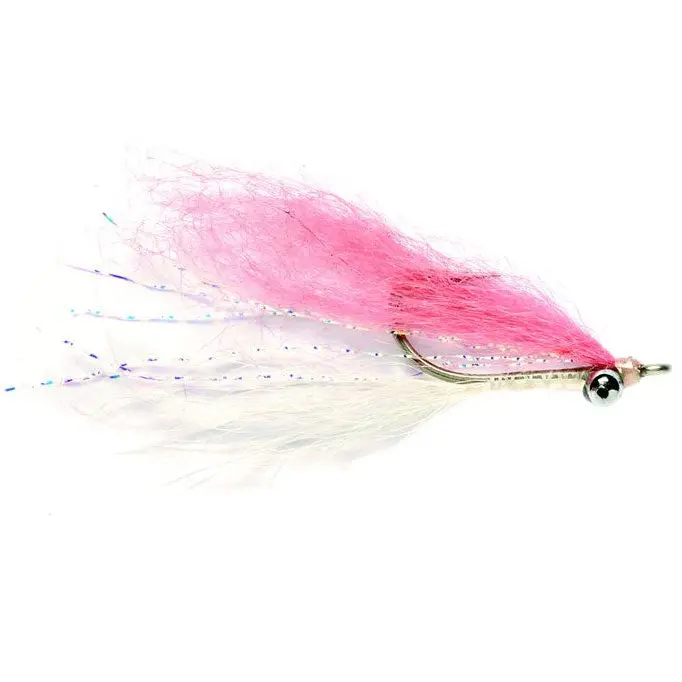 Fulling Mill Clouser Bone Pink Fly 1