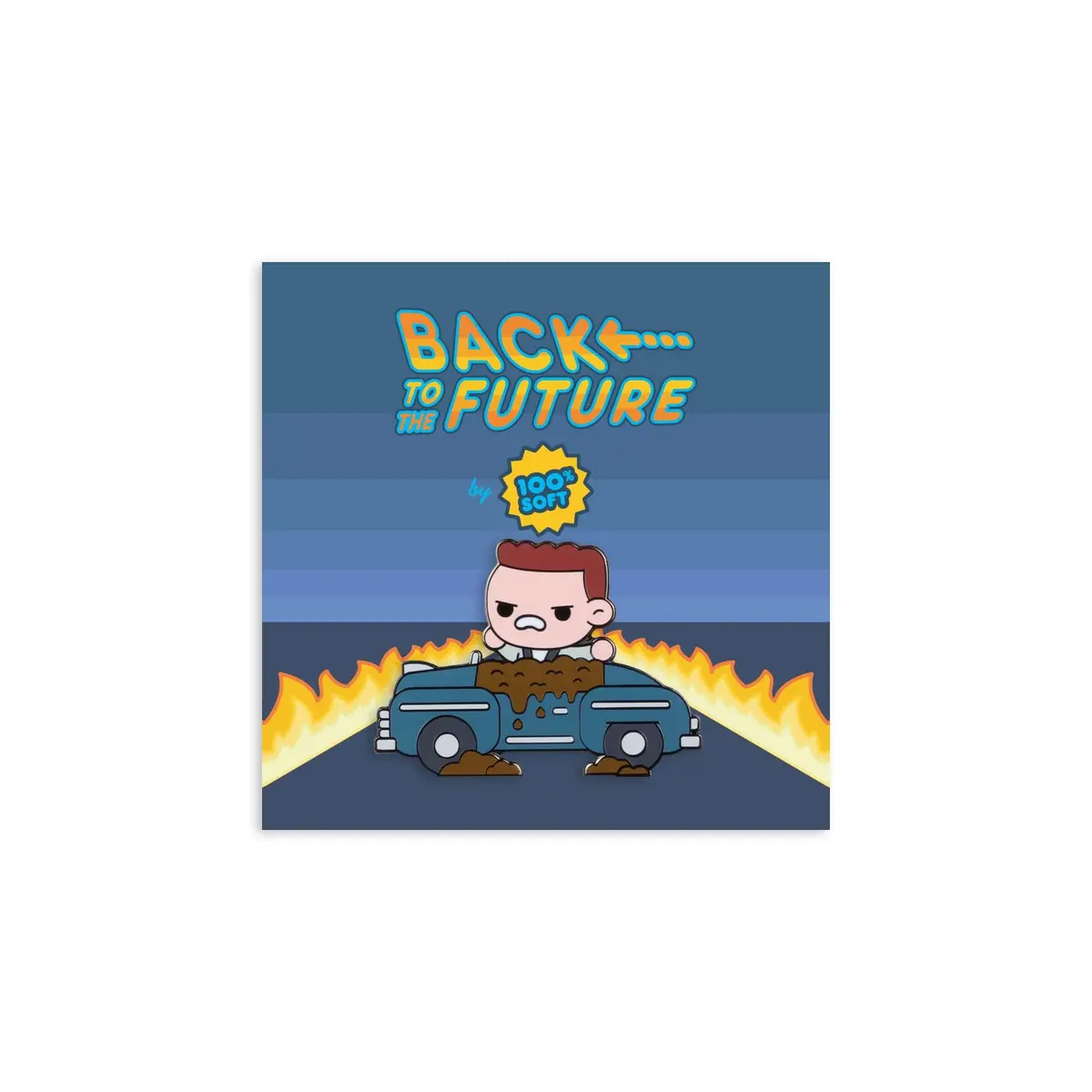 Back To The Future – Biff's Car Enamel Pin 1