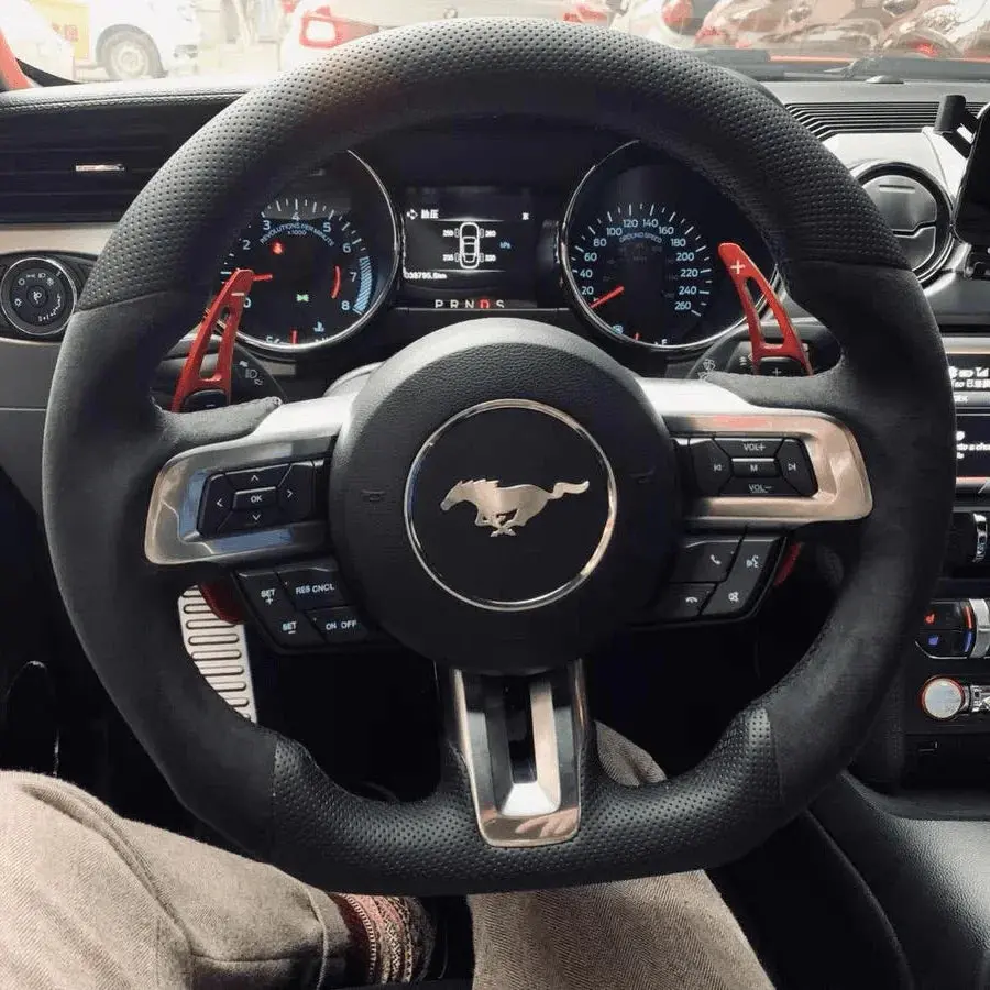 Ttd Craft Ford 2018-2023 Mustang Carbon Fiber Steering Wheel 4