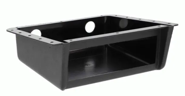 Metra 99-9000 Universal Under Dash Single-Din Radio Housing 1