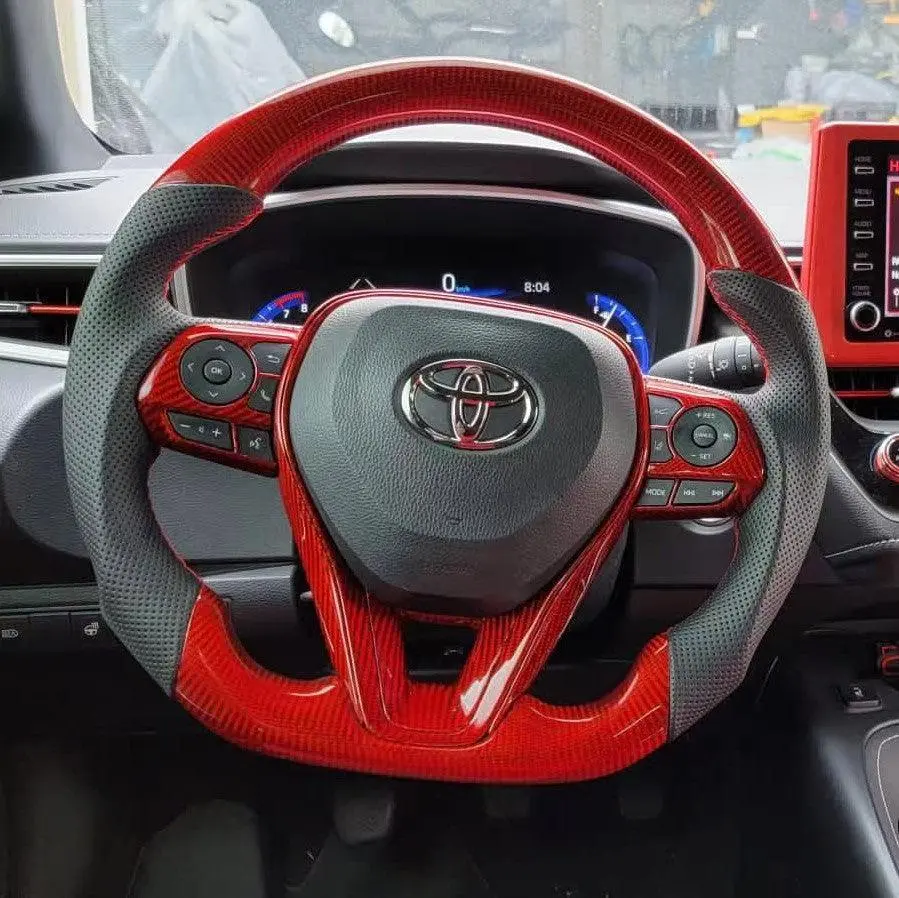 Ttd Craft Toyota 2019-2026 Corolla Hatchback Rav4 Carbon Fiber  Steering Wheel 1