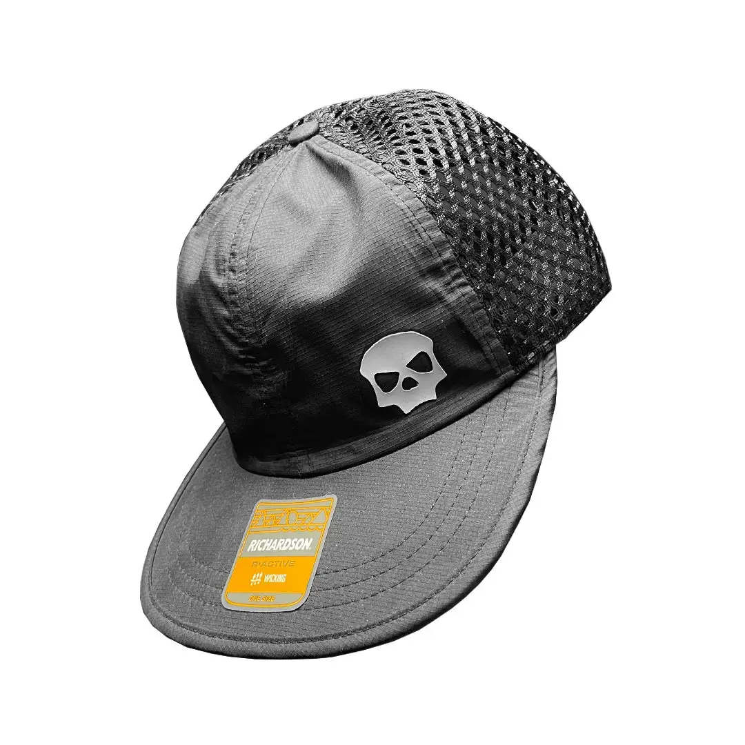 Active Hat - Black Skull Icon 1