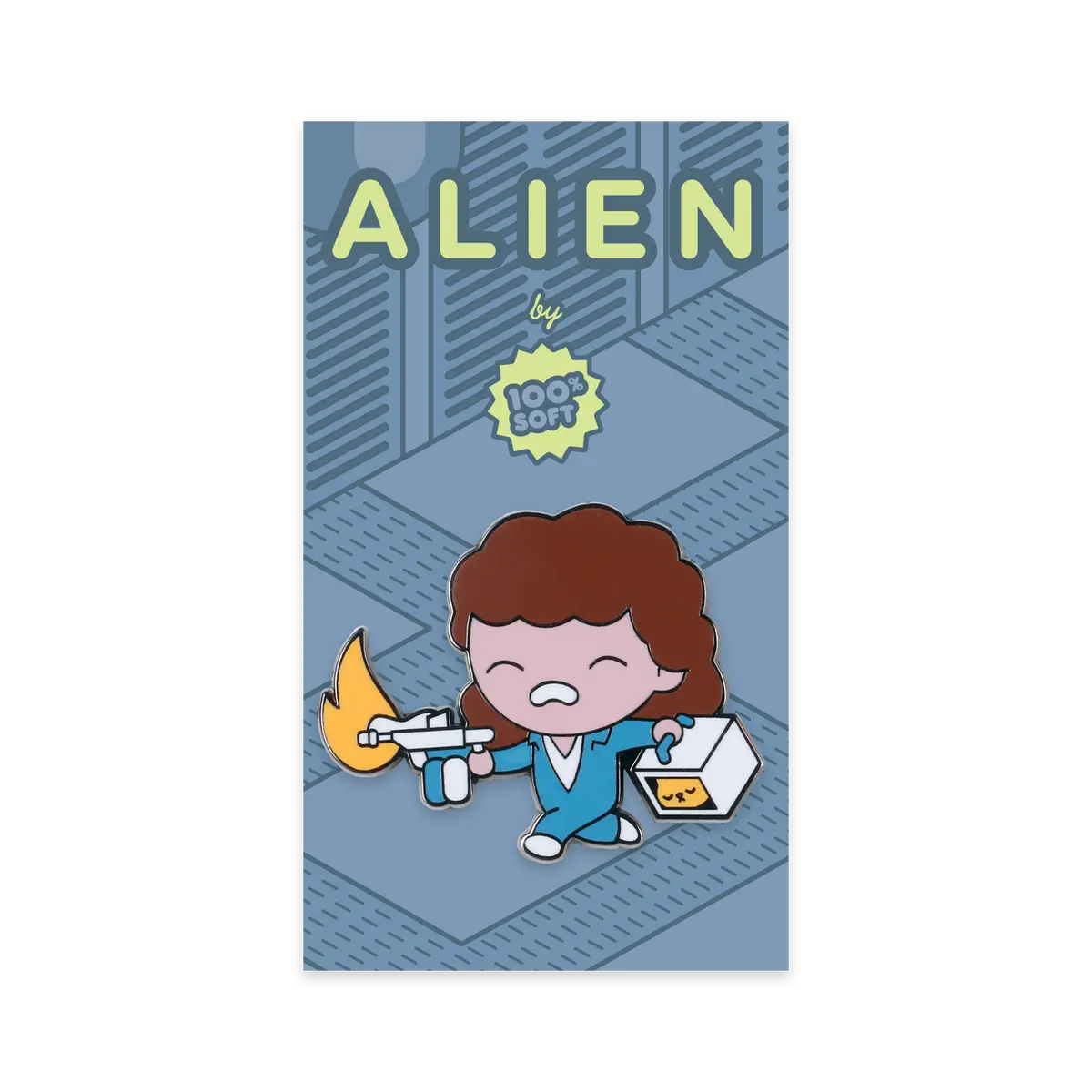Alien – Ripley & Jonesy Enamel Pin 1