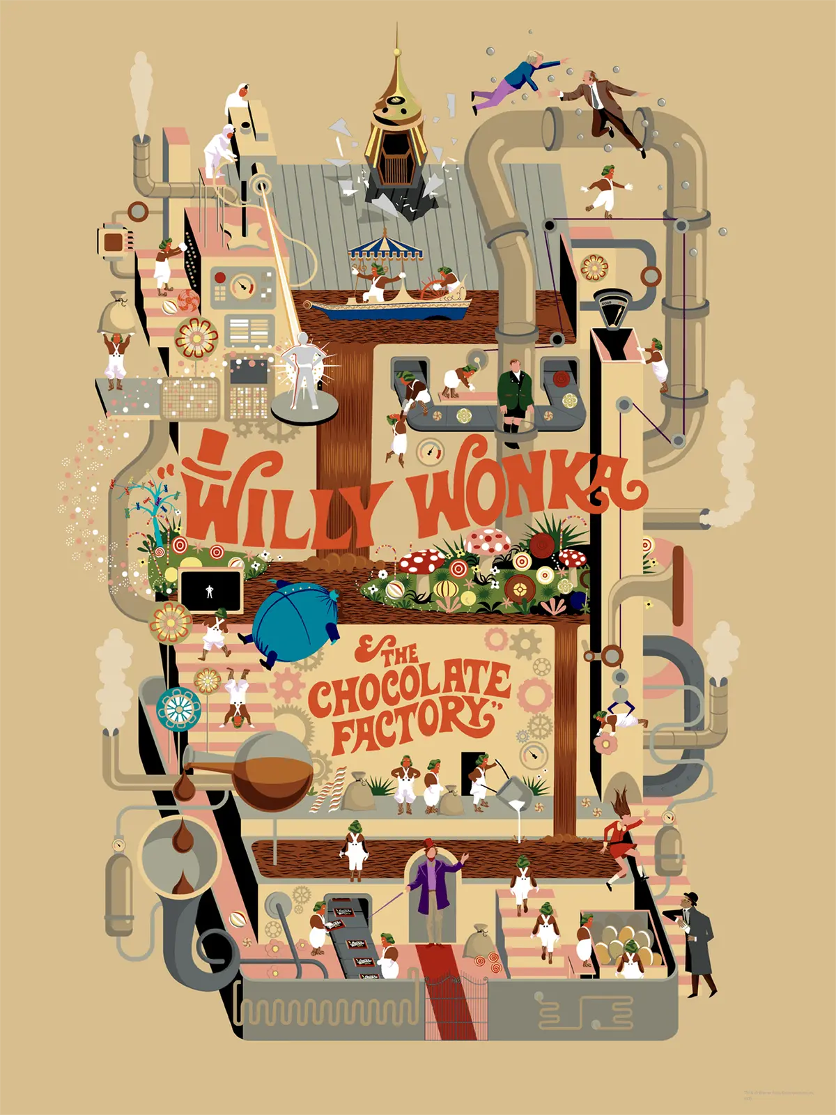 Willy Wonka & The Chocolate Factory 1