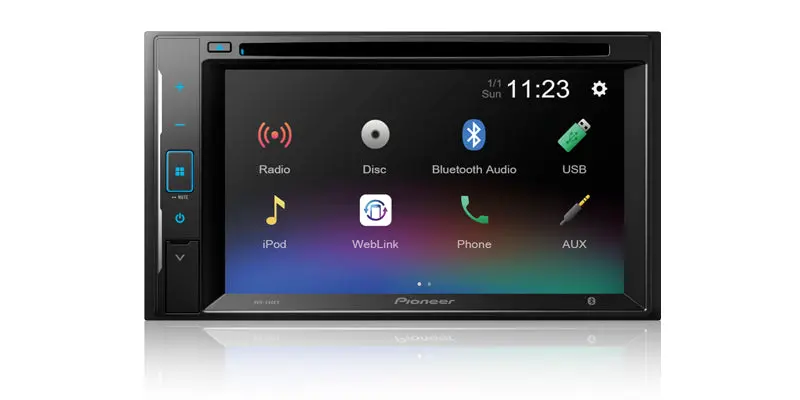 Pioneer Avh-241Ex Double-Din 6.2" Screen With Bluetooth 1