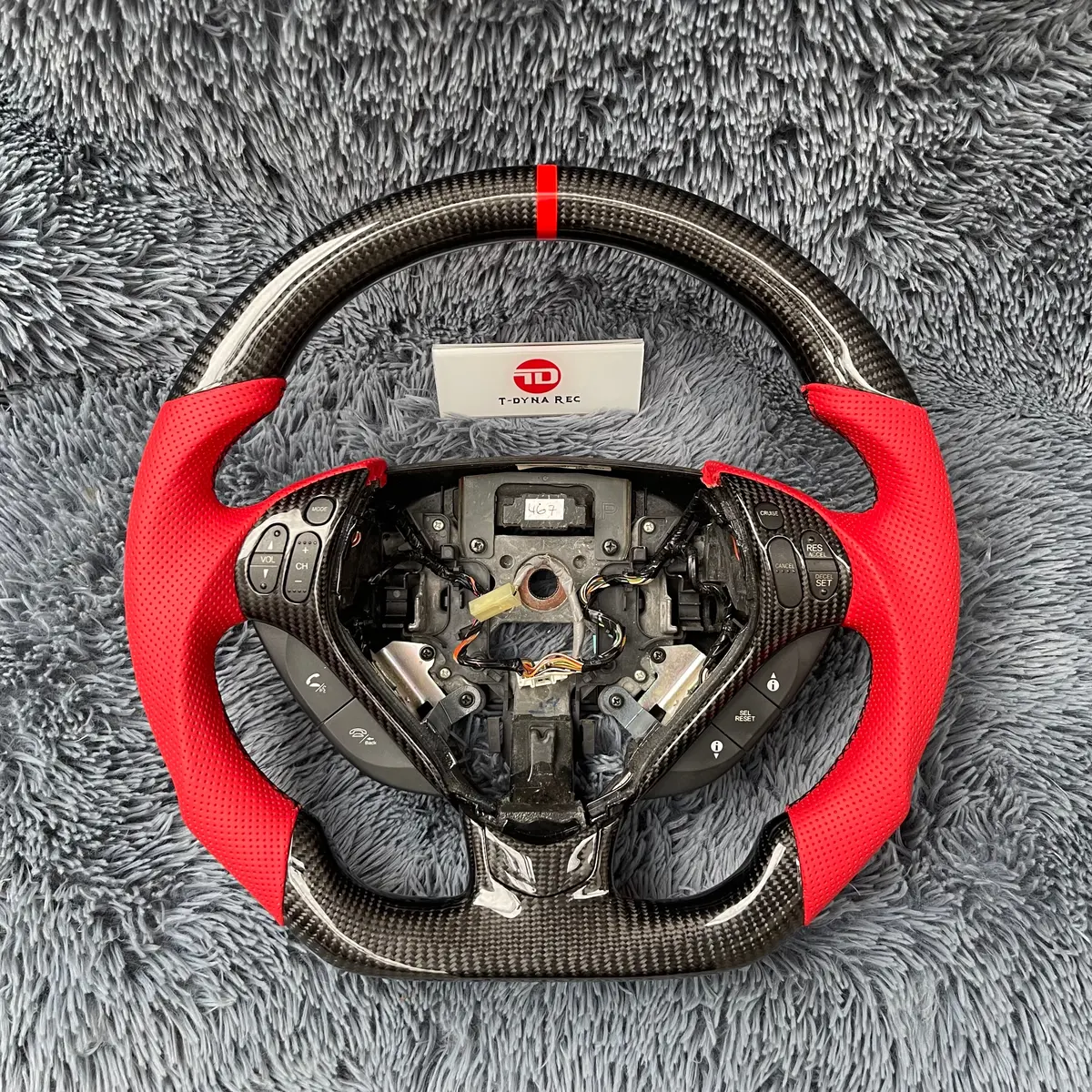 Acura 2007 2008 Tl Carbon Fiber Steering Wheel |Ttd Craft 1