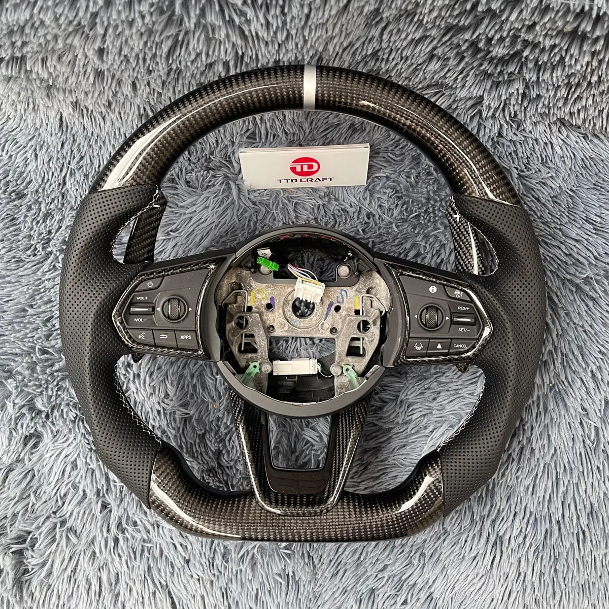 Ttd Craft |Acura 2021-2026 Tlx / Mdx Carbon Fiber Steering Wheel 1