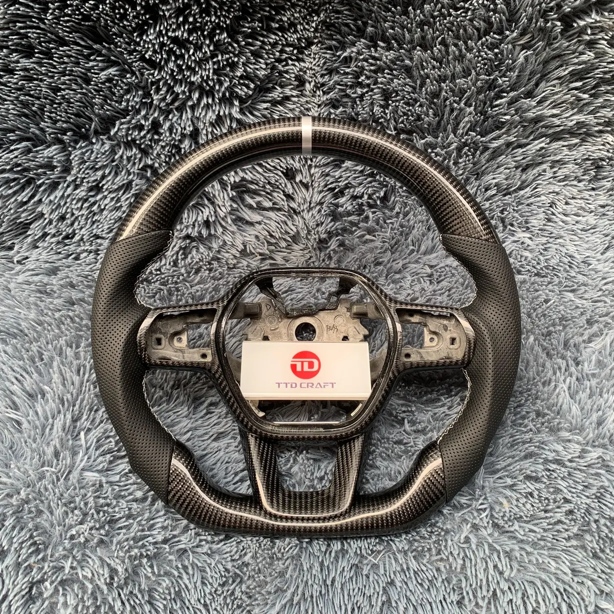 Acura 2023-2026 Integra Customized Carbon Fiber Steering Wheel|Ttd Craft 1