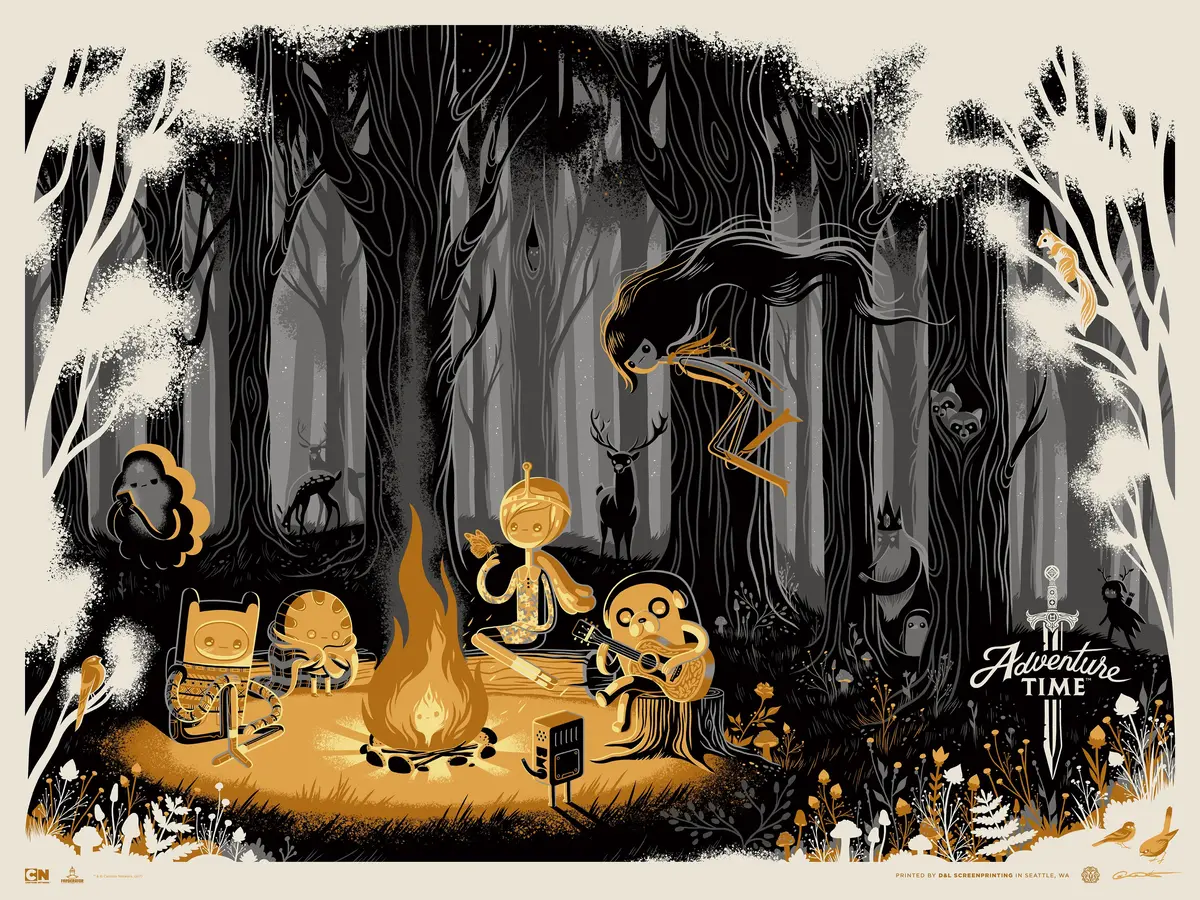 Adventure Time (Variant) Poster 1