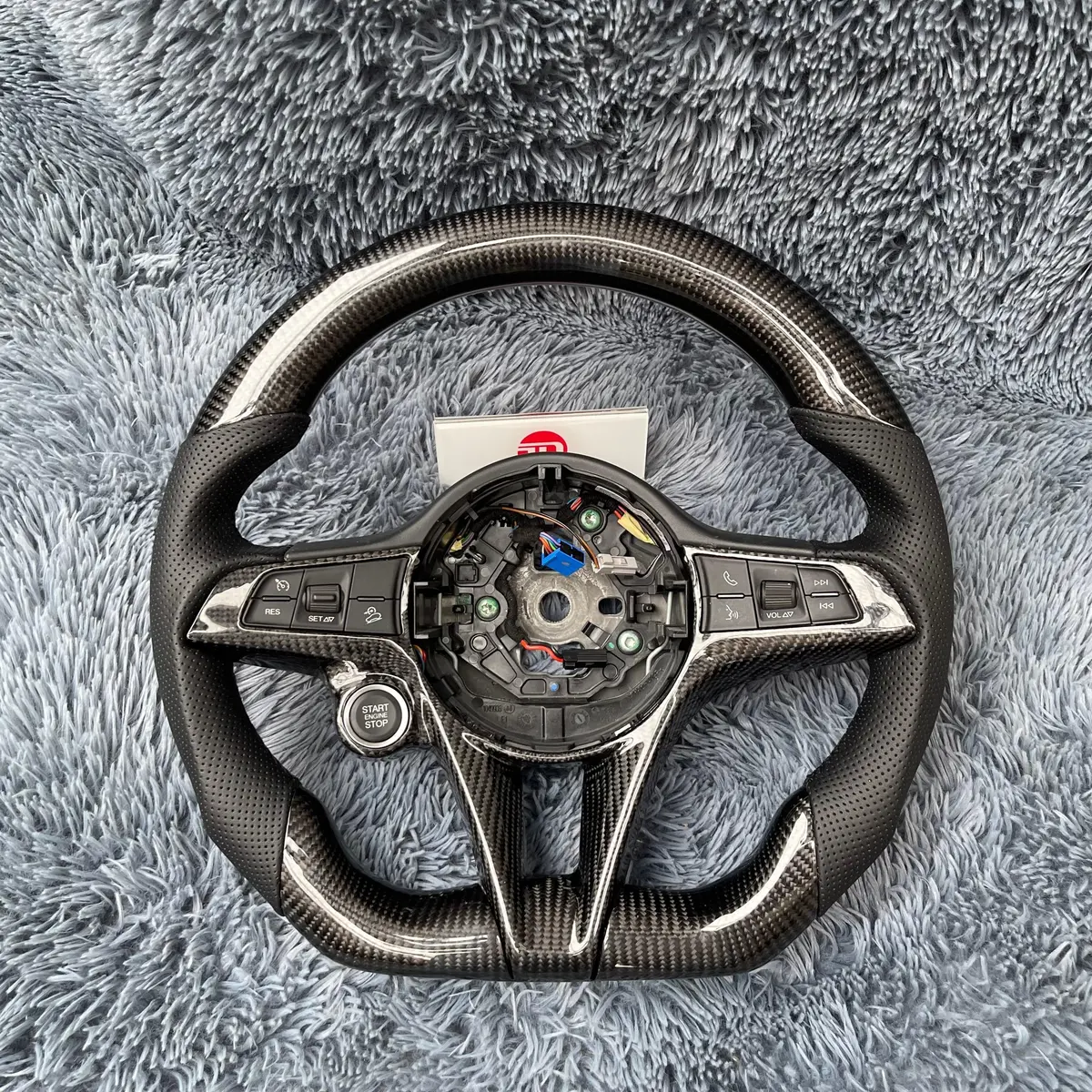 Alfa Romeo Giulia Stelvio 2017-2021 Real Carbon Fiber Steering Wheel |Ttd Craft 1