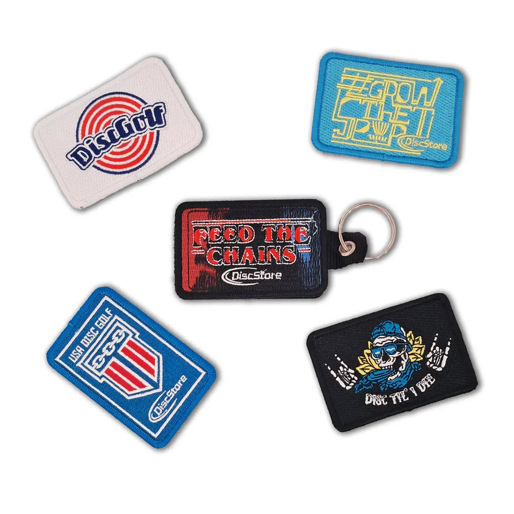 Disc Golf Velcro Patches 1