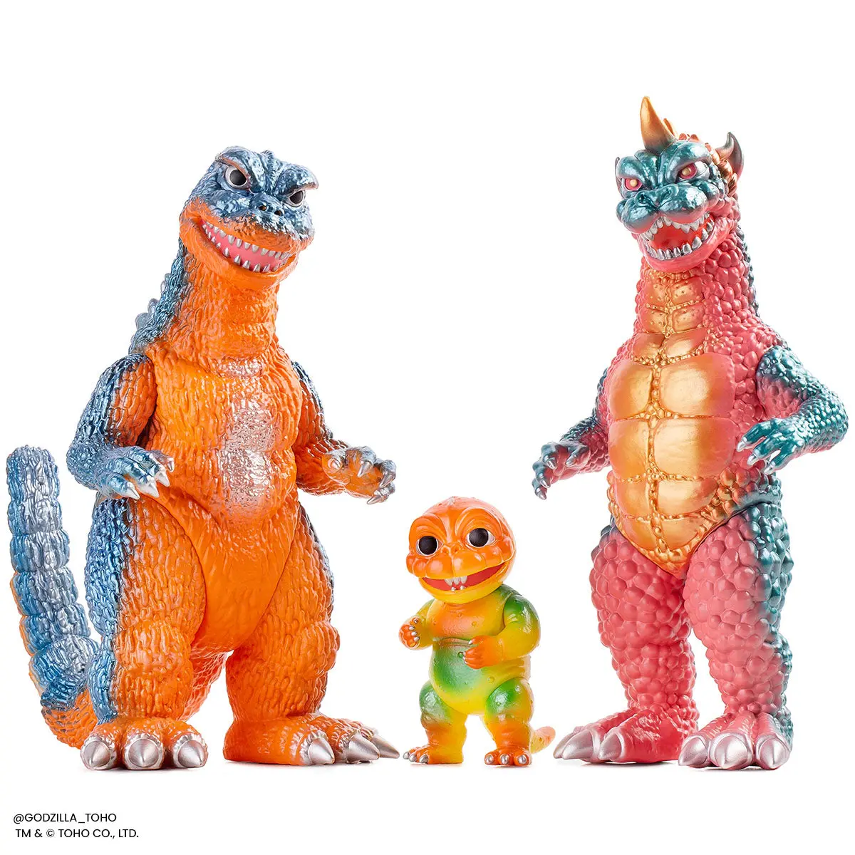 All Monsters Attack Soft Vinyl Figure Set - Tropical Variant 1