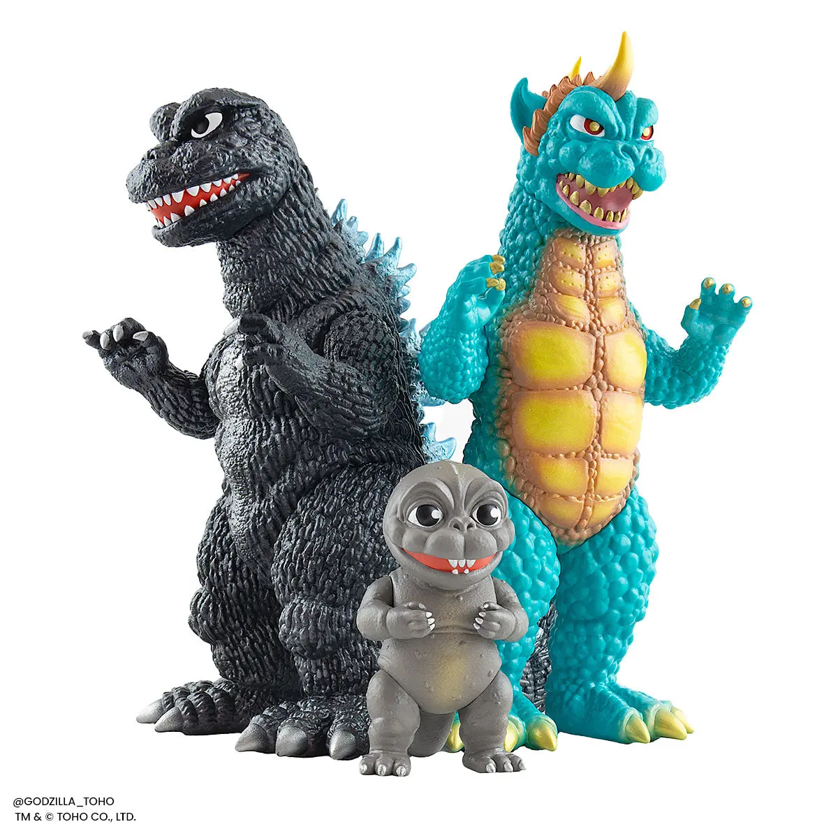 All Monsters Attack Soft Vinyl Figure Set 1