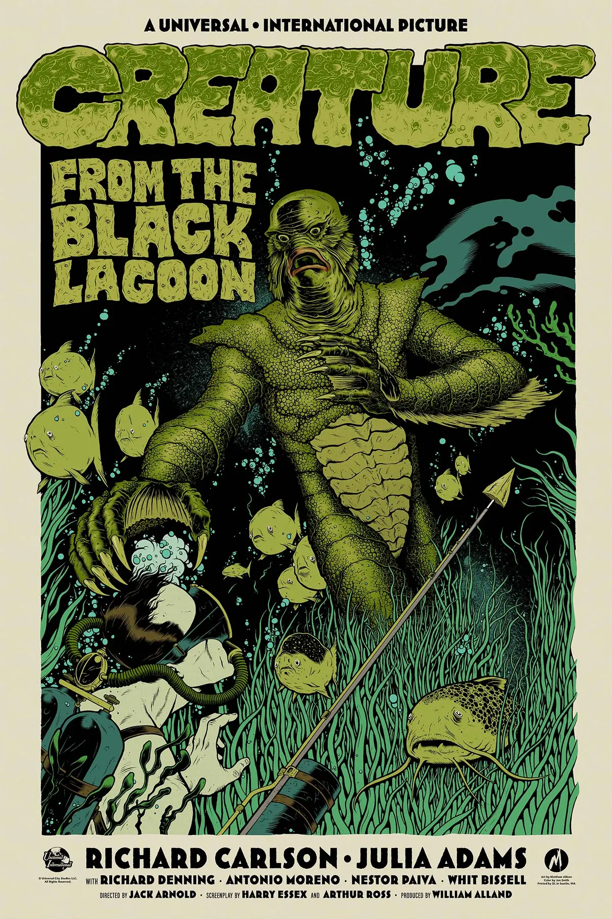 Creature From The Black Lagoon Poster 1