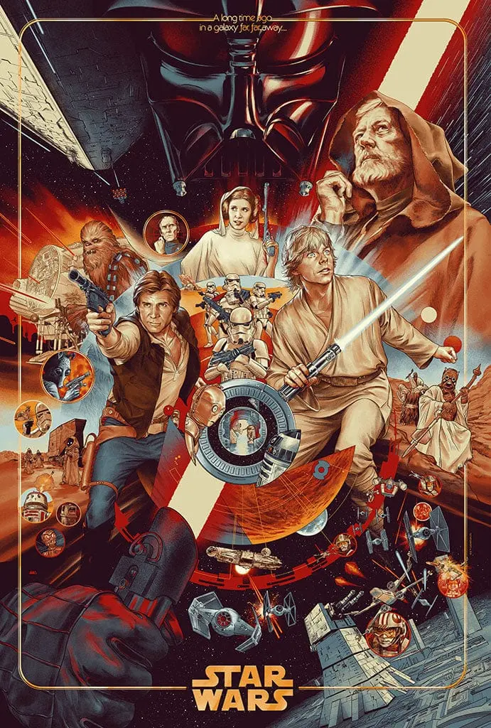 The Ways Of The Force Timed Edition Screenprinted Poster 1