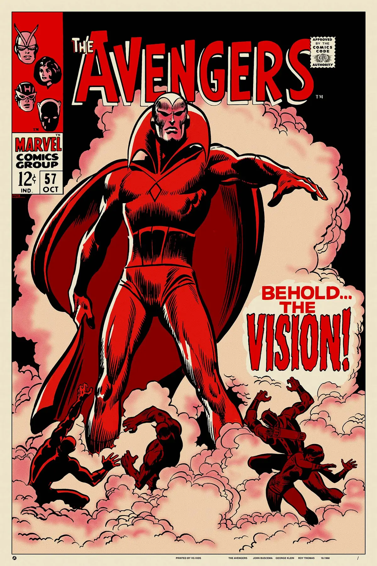 The Avengers #57 Poster 1