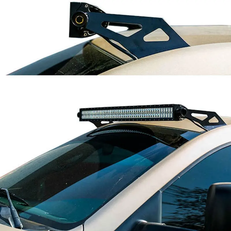 50'' Straight Light Bar Roof Mount For Dodge Ram 1500/2500/3500 1