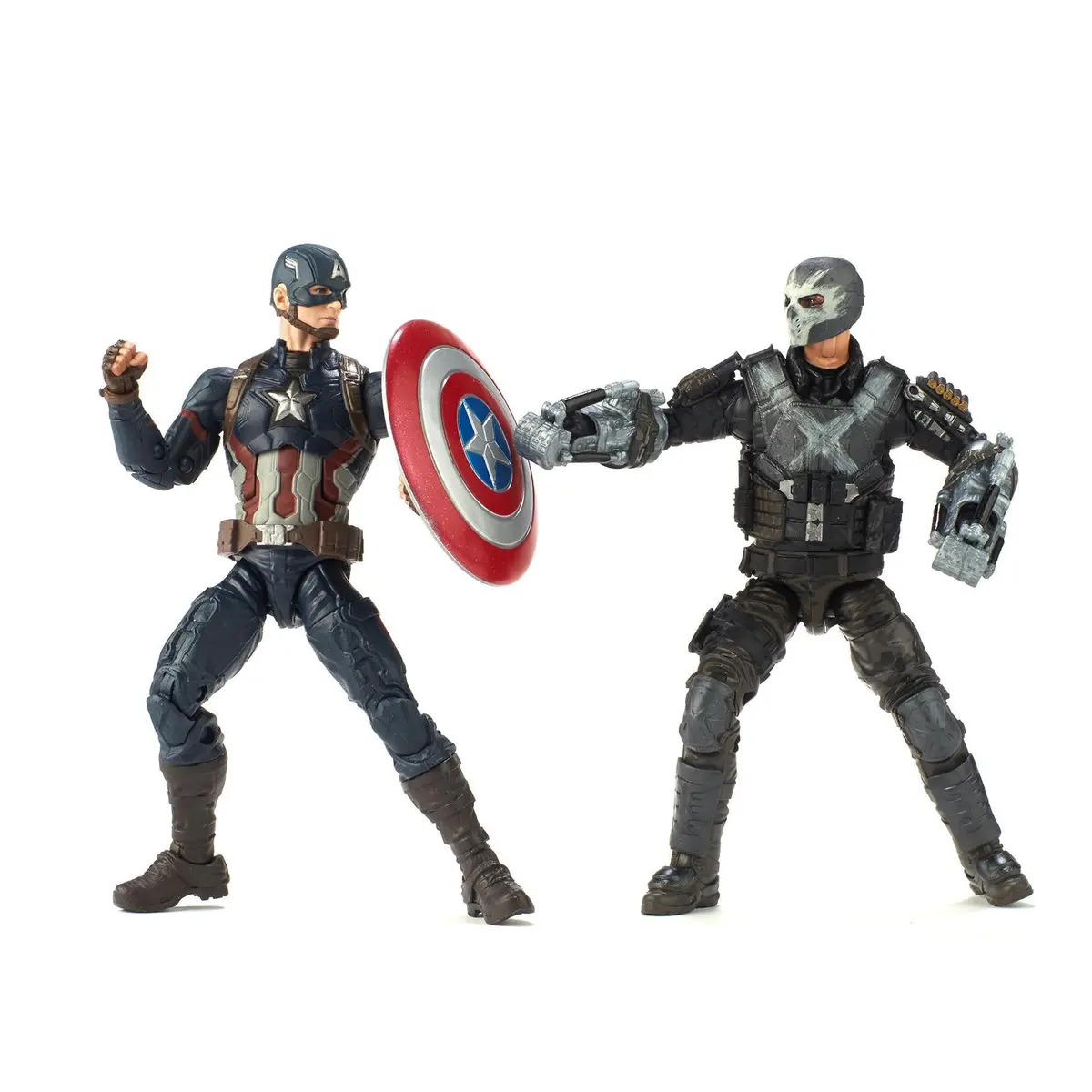 Marvel Studios: The First Ten Years Captain America: Civil War Captain America And Crossbones Figures 1